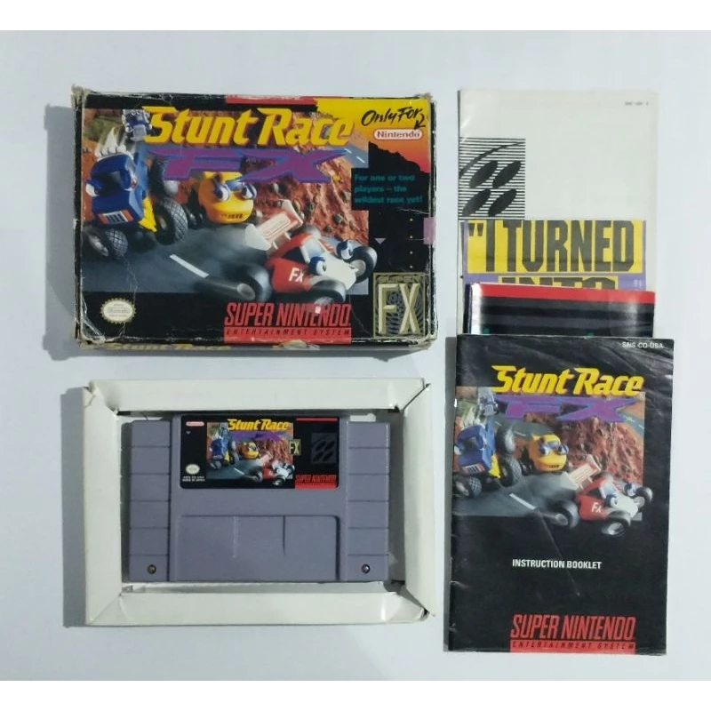 Stunt Race FX - Cartucho Super Nintendo Original