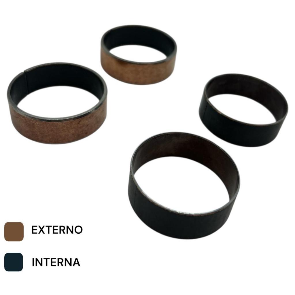 Bucha Guia Deslizante Bengala Superior +inferior XRE 300 / TORNADO KIT em Oferta na Shopee