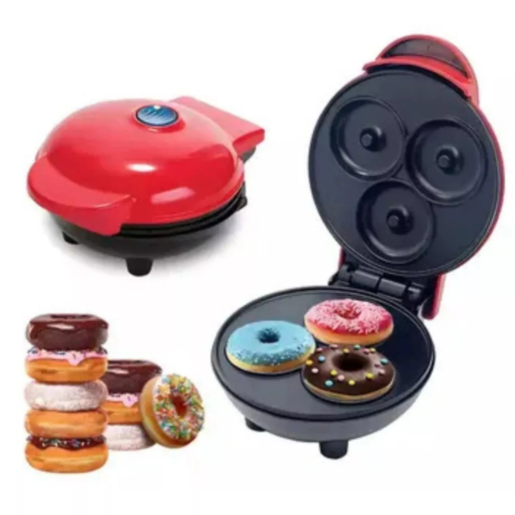 Mini Máquina de Fazer Donuts Rosquinhas Confeitaria 110v
