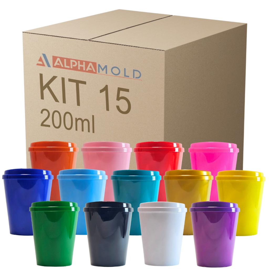 15 Copos tampa Bucks 200ml Cores Neon Sólidas Festa Show Eventos Comemorar Celebrar Brindes Barato em Oferta na Shopee