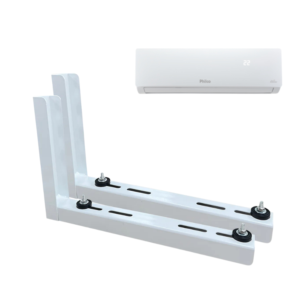Suporte Condensadora Redonda Ar Condicionado Split 7-12k 450mm Barril Par