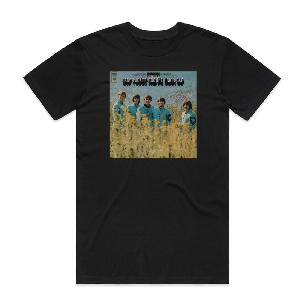 Camiseta Preta Gary Puckett and The Union Gap Incredible