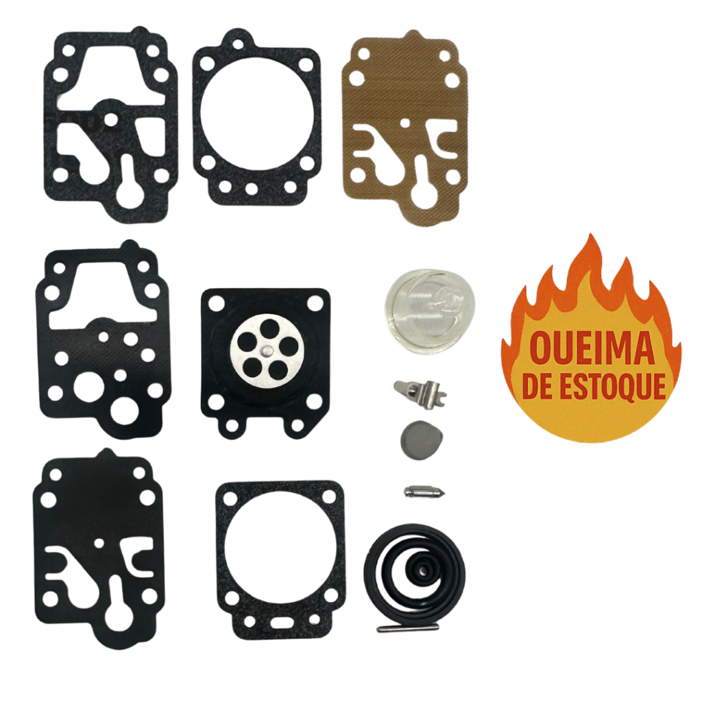 Reparo de Carburador Husqvarna 143RII