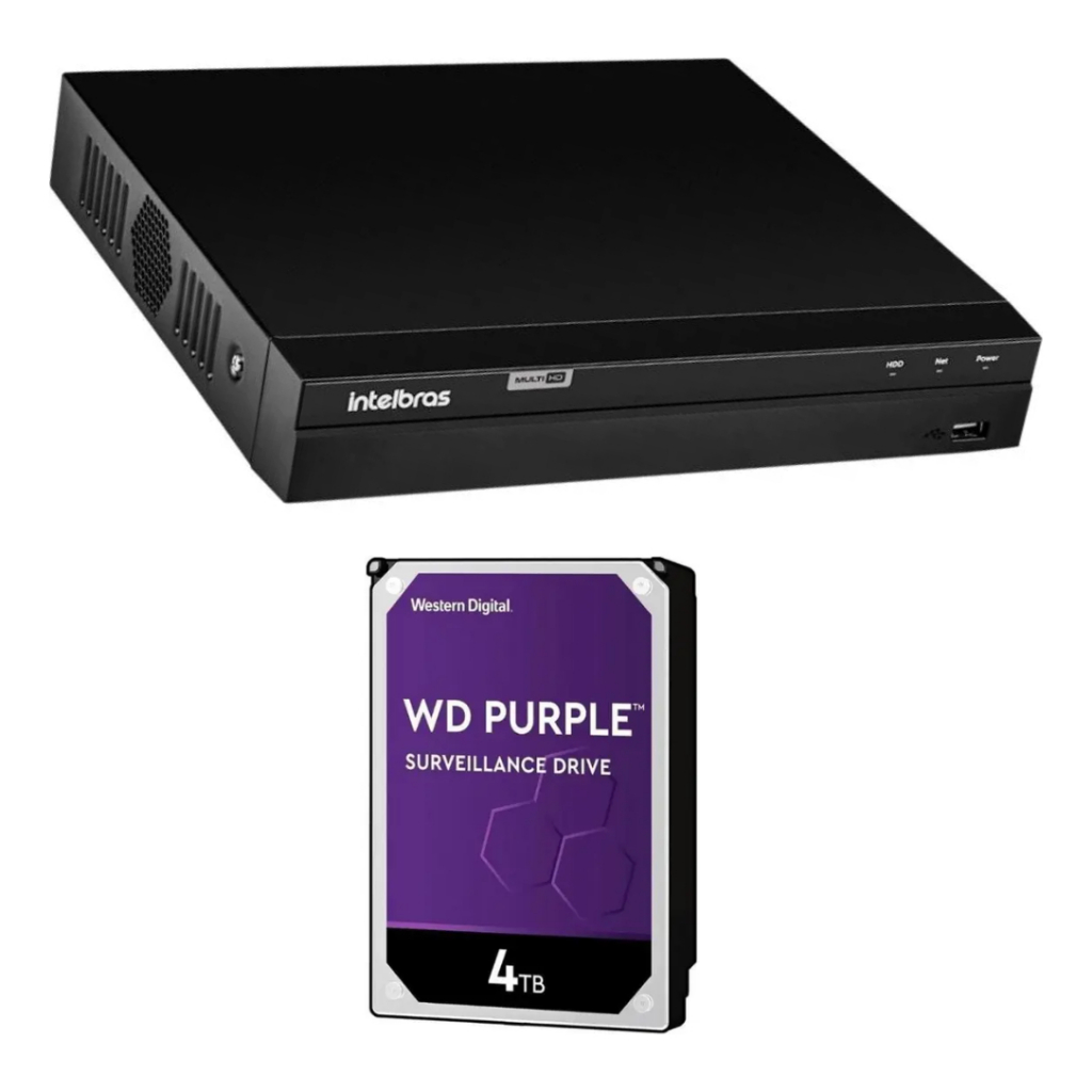Dvr 16 Canais Full Hd Mhdx 1316 Com Hd Interno Bivolt Intelbras 127/220v