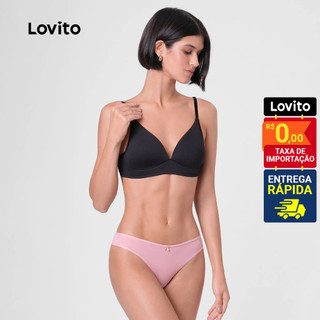 Lovito Sutiã Triangulo Regular Feminino BRB355BRL384