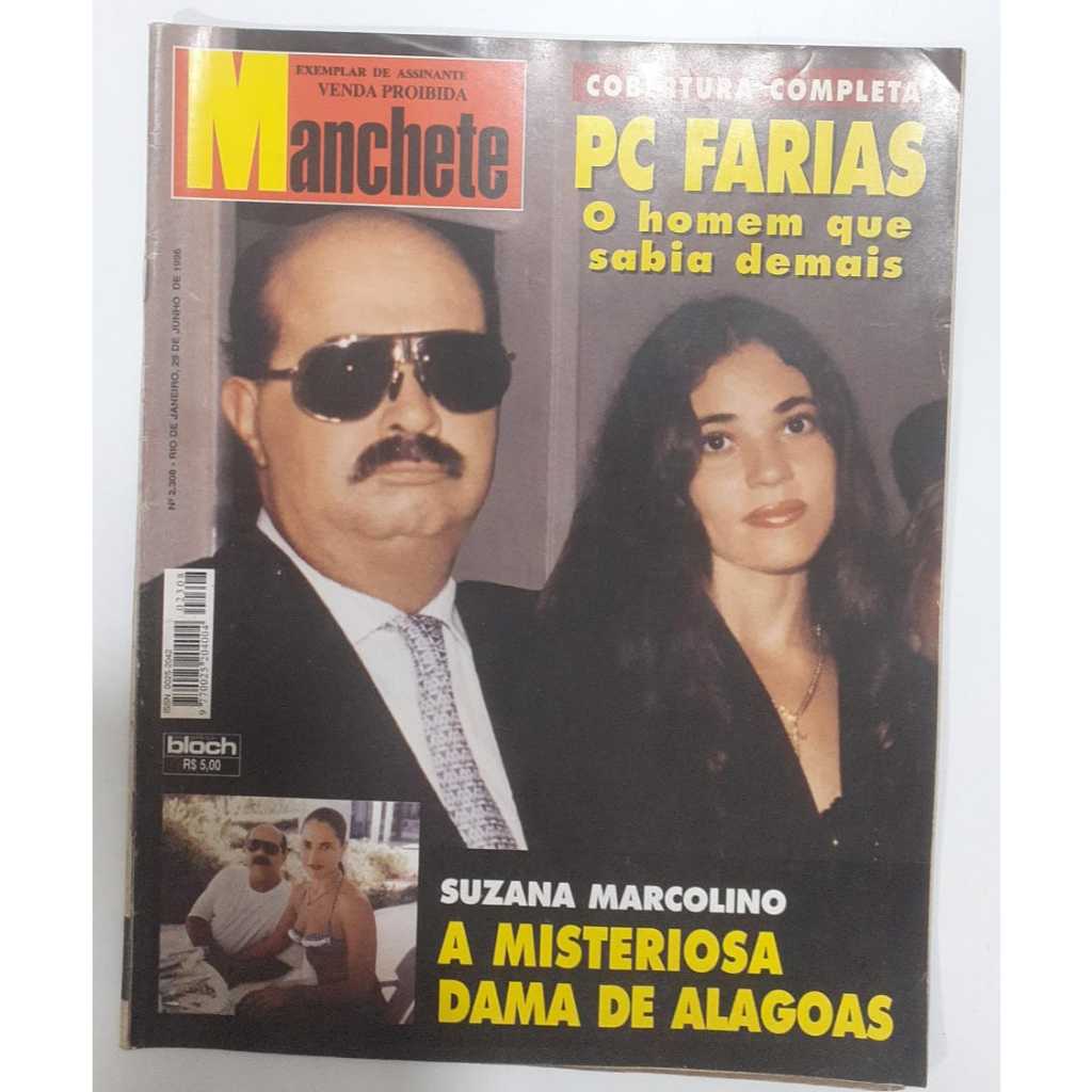 Revista Manchete Pc Farias Suzana Marcolina 21674