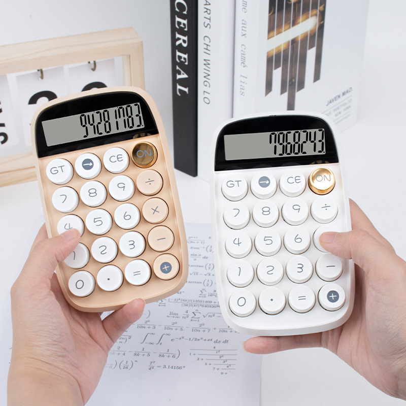 Calculadora de 12 Dígitos Teclado de Ponto Grande para Diaria