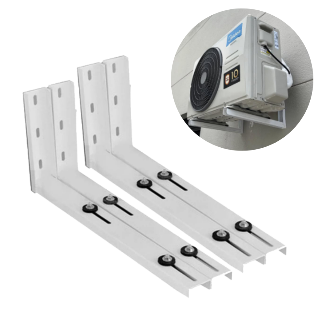 Kit 2x Suporte Condensadora 500mm Ar Condicionado Split 18000 24000 Btus 2 Par