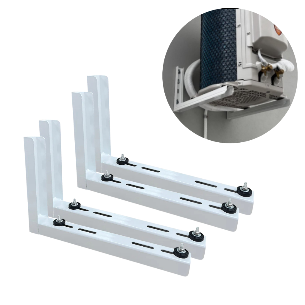 Kit 2 Suporte Condensadora Redonda Ar Condicionado Split 7-12k 450mm Barril 2 Par