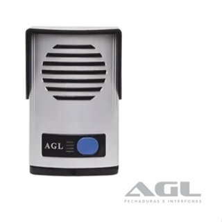 Porteiro Eletrônico Externo AGL P10s Interfone Monofone Somente o Externo em Oferta na Shopee