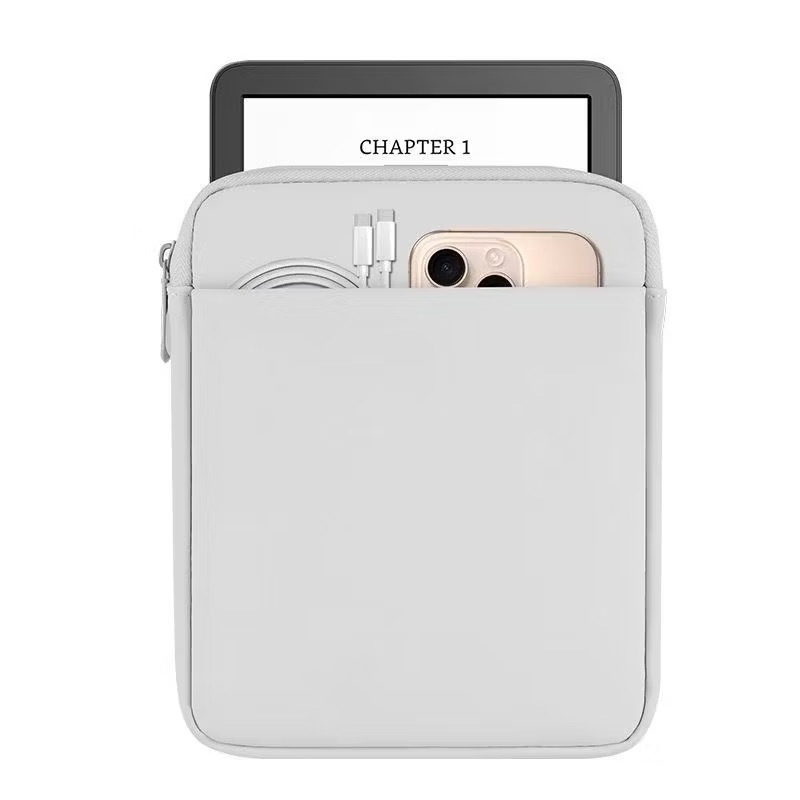 Capa Bolsa Kindle Paperwhite 7” 6.8” 2024 2021 10ª 11ª 12ª Geração Case Protetora Anti Risco com Zíper
