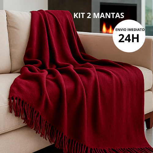 Kit 02 Manta Para Sofá Decorativa e Protetora 2.10 x 1.20 Direto da Fábrica Melhor Preço em Oferta na Shopee