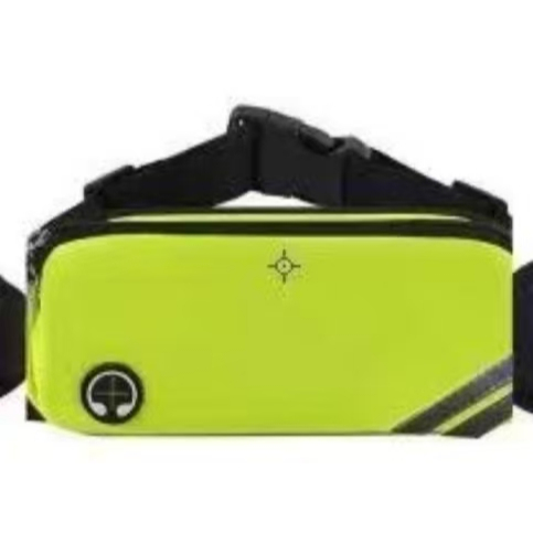 “Pochete Fitness para Corrida – Porta-Celular com Ajuste Confortável e Zíper Seguro”