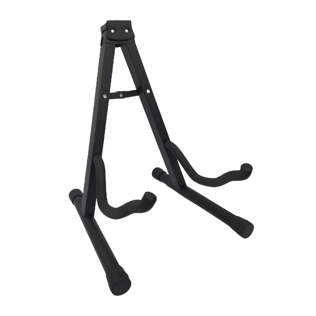Suporte de Chão Para Guitarra Baixo Violão Ukulele Dobrável Resistente