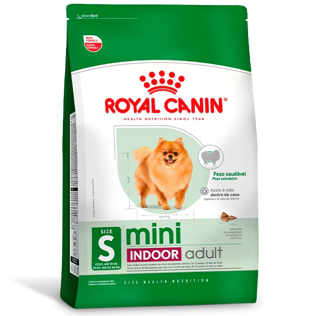 Ração Royal Canin Mini Indoor Adulto 7,5kg