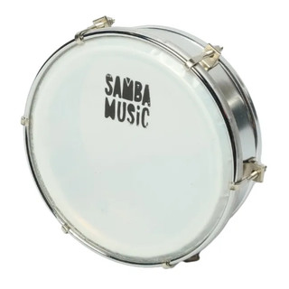 Tamborim Phx Samba Music Alumínio 55 Mm Prateado