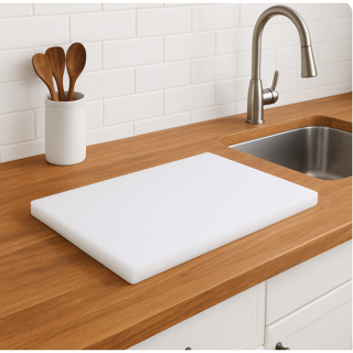 Tábua de Corte Polietileno PEAD 20mm 30x50cm Cozinha Profissional Carnes e Legumes em Oferta na Shopee