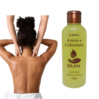 Óleo Canforado de Arnica e Calêndula Relaxa e Alivia em Oferta na Shopee