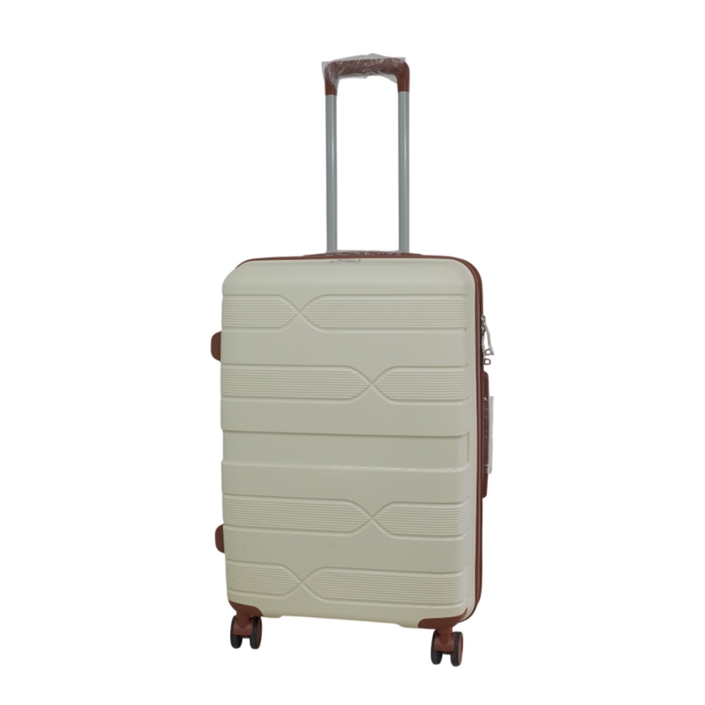 Mala De Bordo Viagem Menat 23Kg Branca Polipropileno Inquebrável 4 Rodas Com Cadeado TSA em Oferta na Shopee