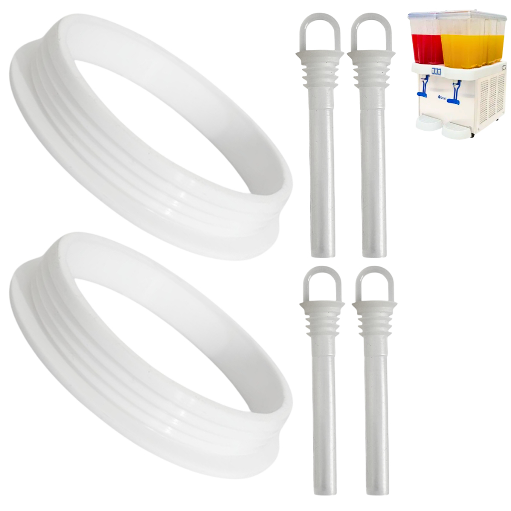 Kit Vedação Refresqueira Begel Jp2 - 2 Sabores 32 Litros