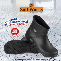 bota de eva cano curto epi soft works proteção trabalho industrial bb85
