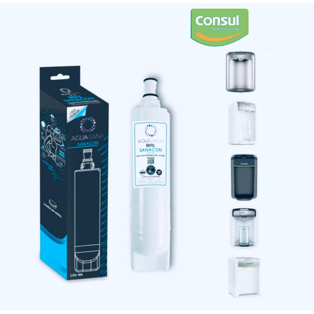 Refil Filtro Consul Compatível purificador CPC30, CPB35, CPB34, CPC31, Cix06, Cpc31
