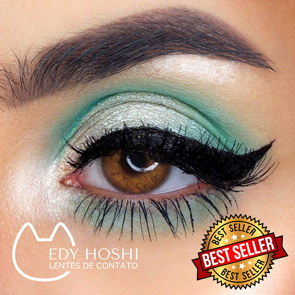 Lente de Contato Edy Hoshi Russian Brown - ANUAL - 1 PAR