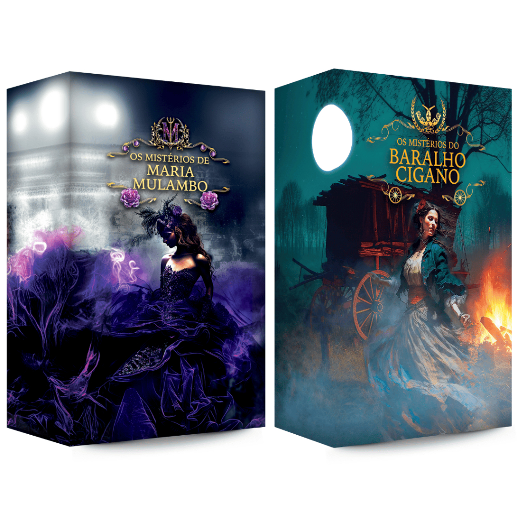 Kit Tarot Lenormand Cigano e Baralho Maria Mulambo 36 Cartas Plastificadas c/ Manual para Iniciantes em Oferta na Shopee