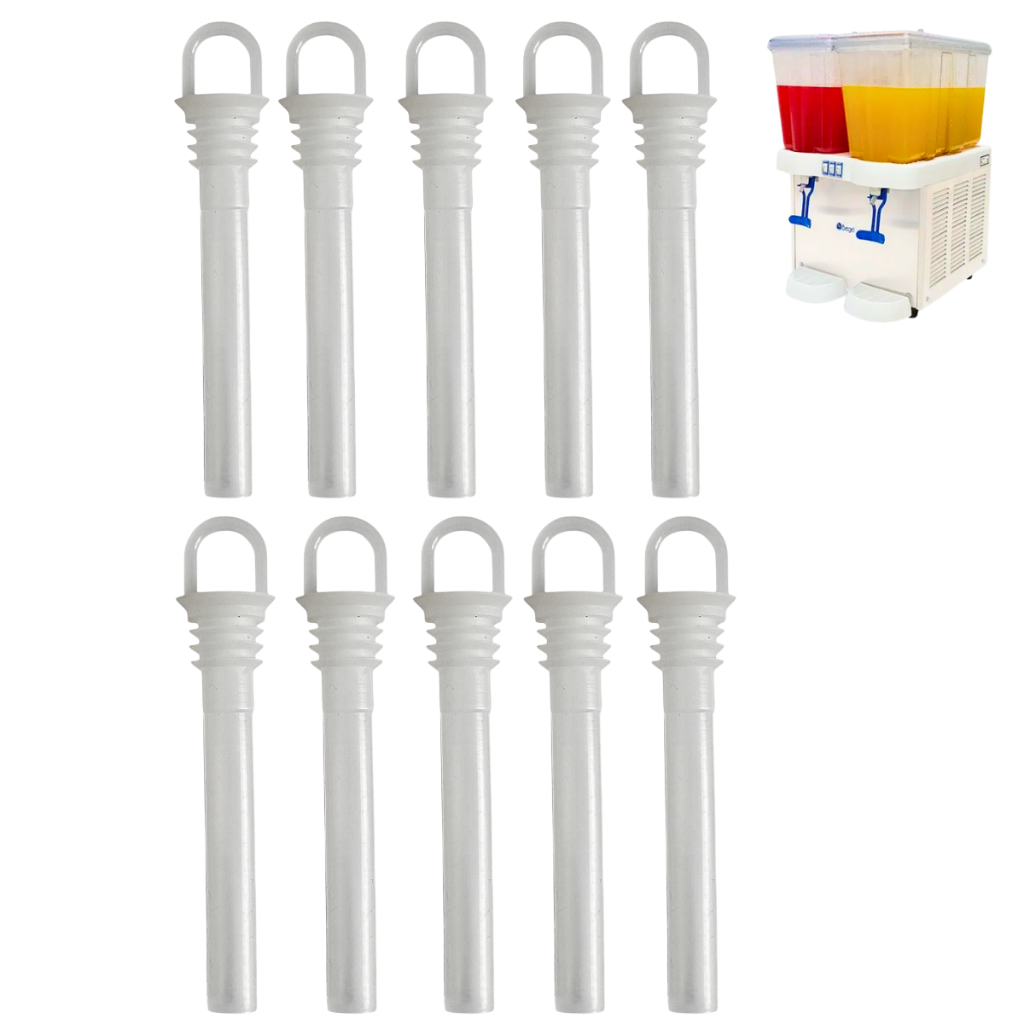 Bico Refresqueira Begel Chupeta De Silicone 10 Unidades