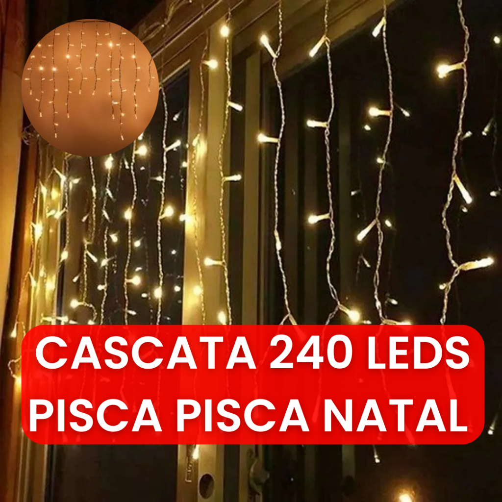 Cortina de Led Efeito Cascata: Onde Comprar | BuscaProdutos