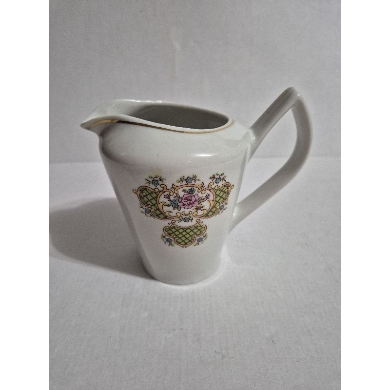 leiteira pozzani porcelana antiga C3596