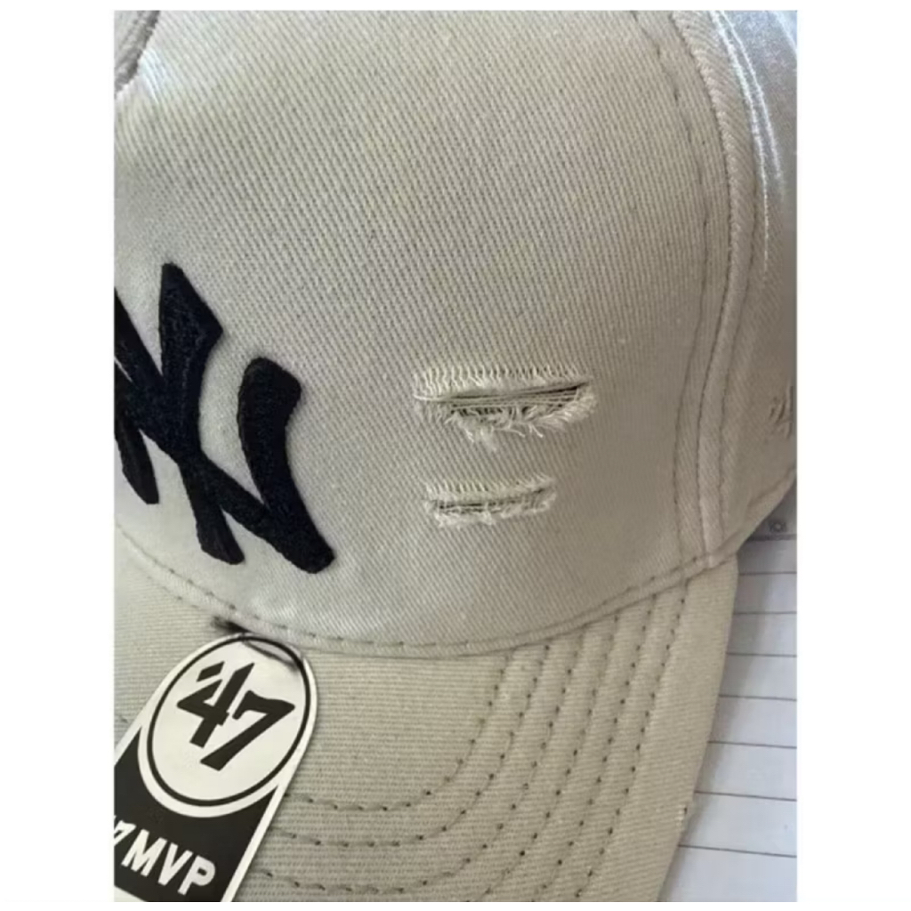 Boné Estilo Urbano Premium Masculino/Feminino Aba Curva Ajustável – Modelo Destroyedk em Oferta na Shopee