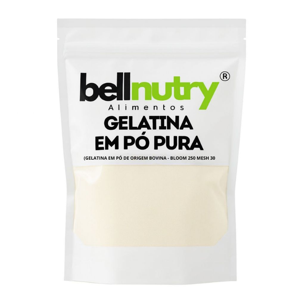 Gelatina Colageno Puro Sem Sabor E Incolor 100g - Bellnutry Alimentos