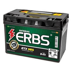 BATERIA - (9 AH - ETX 9 BS) - KANSAS 150/MIRAGE 250/GXS 750F KATANA