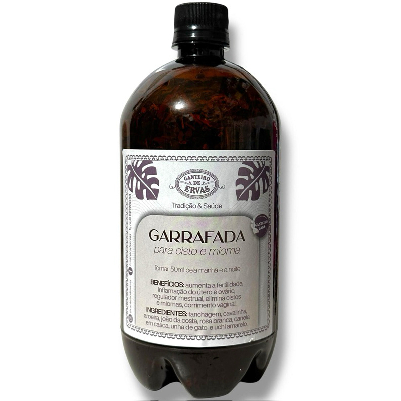 Garrafada da mulher Canteiro de ervas 1 litro em Oferta na Shopee