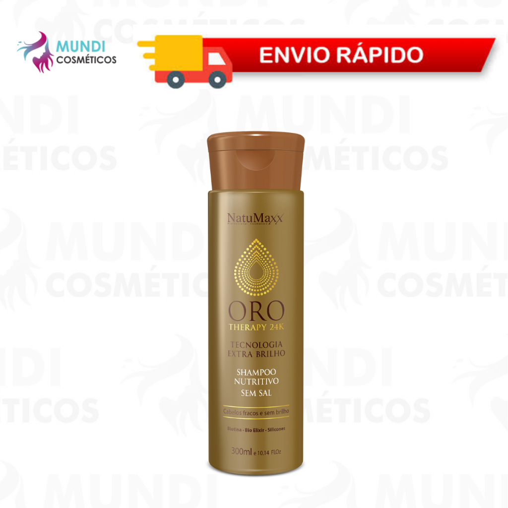 Shampoo Oro Therapy 24k Natumaxx 300ml