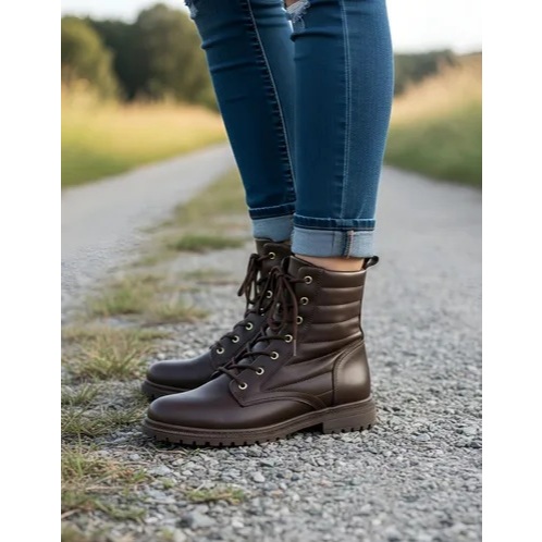 Bota Modare Coturno Tratorada Feminina 7074.103 Ortopédica Macia Conforto Confortável Macia Palmilha Massageadora Lançam