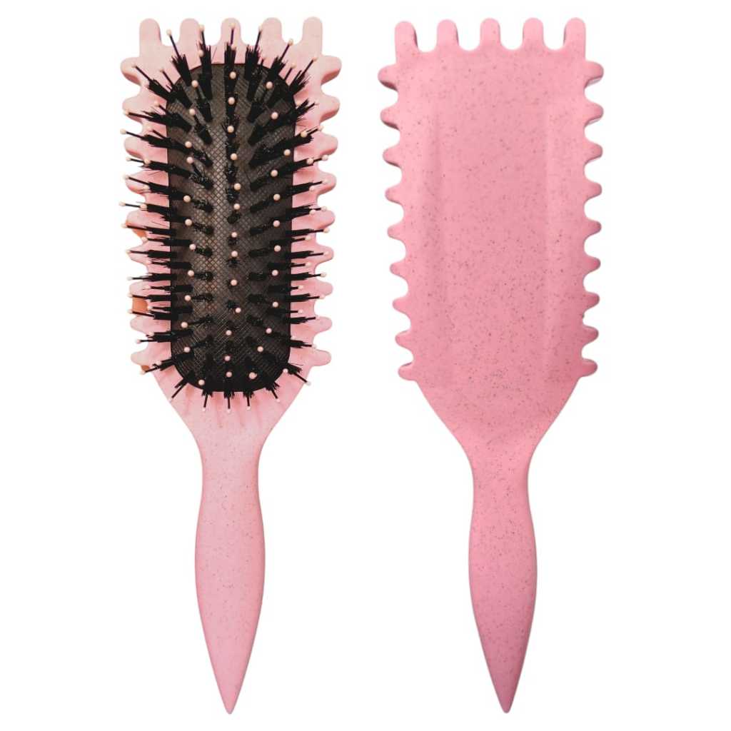 Escova para Cabelos de Cachos de Ressalto Escova Bounce Curl Profissional – Alta Definição para Cachos Perfeitos