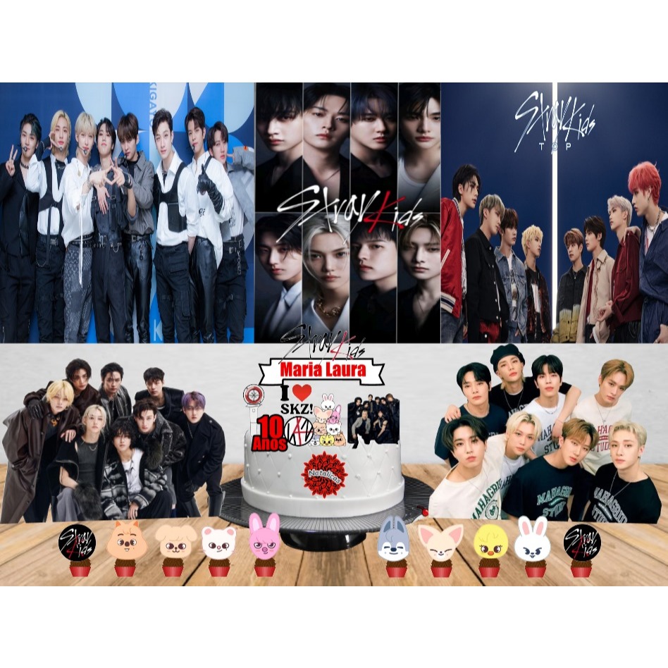 Kit Festa Stray Kids em Oferta na Shopee