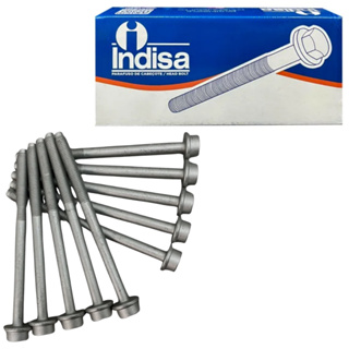 Kit 10 Parafusos Cabeçote Volkswagen EA111 1.0/1.4/1.6 8V Gol/Saveiro/Kombi/Fox Original Indisa em Oferta na Shopee