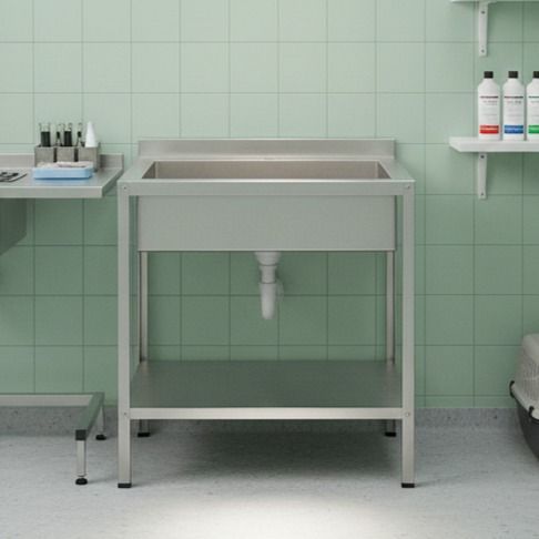 QUEIMA DE ESTOQUE - Tanque Cuba para Lavanderia em Aço Inox 304