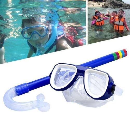 Kit de Mergulho Infantil Máscara e Snorkel Praia Verão Piscina Infantil para crianças e juvenil em Oferta na Shopee