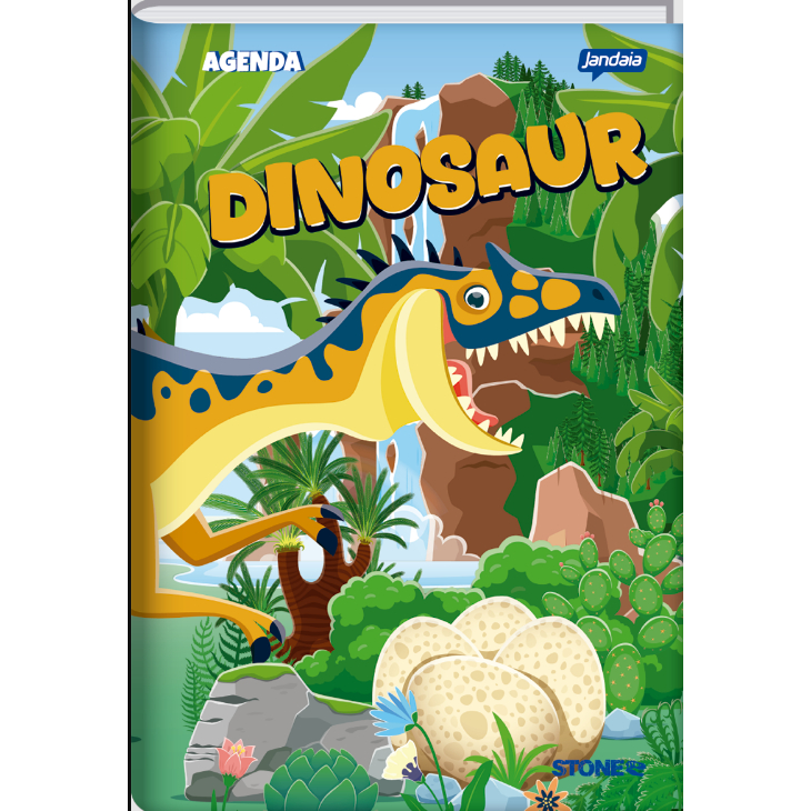 AGENDA ESCOLAR PERMANENTE STONE DINO JANDAIA