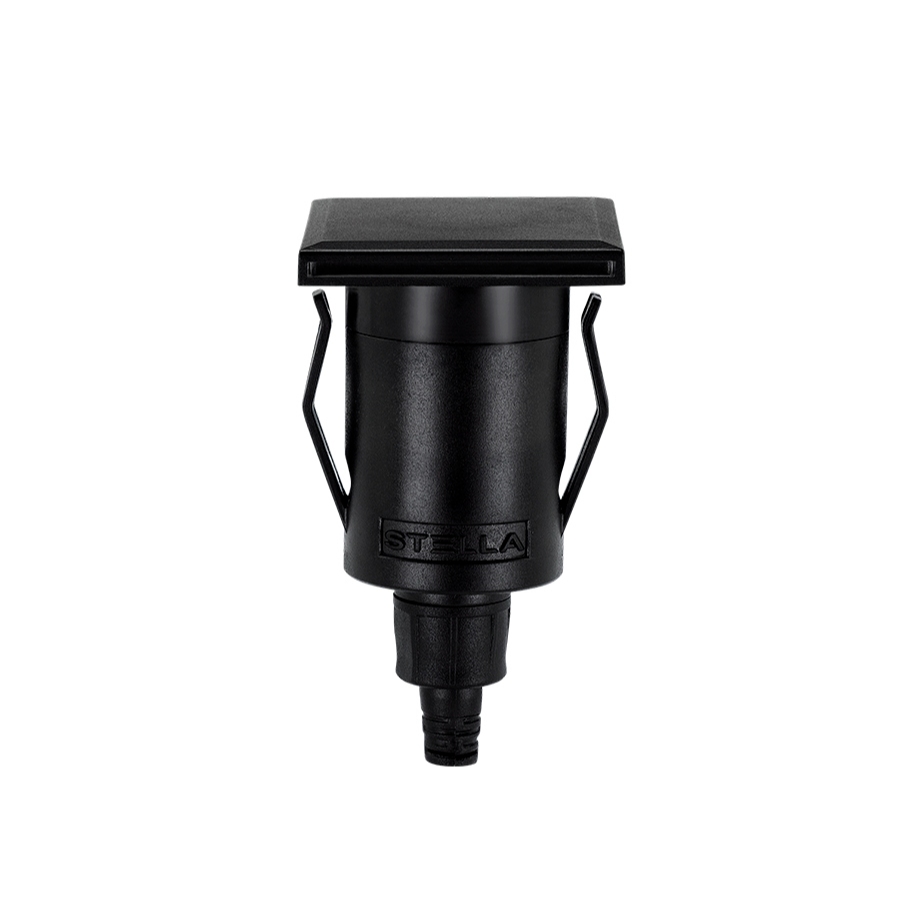 Balizador Solo LED Stella Way Side 1,5W 3000K Bivolt STL21713 Jardim Piso Caminho Externo Decorativo