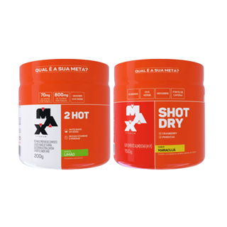 Kit Queima Calórica Extrema: Shot Dry 150G + 2Hot 200G em Oferta na Shopee