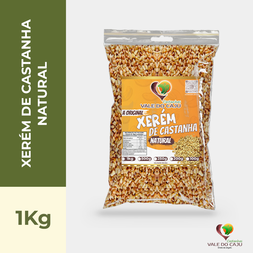 Xerém de Castanha Natural Granulado