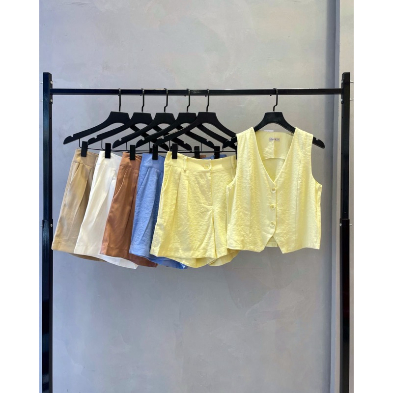✨ Conjunto Feminino Alfaiataria – Modelo Verão ✨