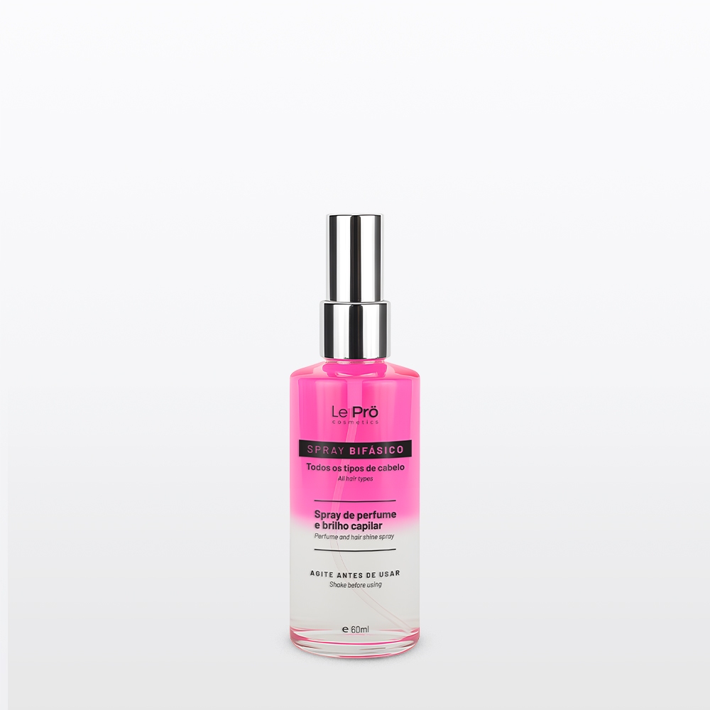 Bifásico Brilho e Perfume Pink - Le Pro Cosmetics