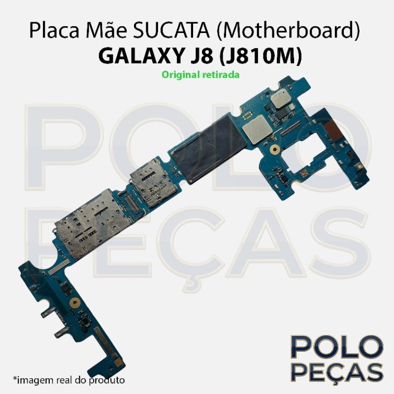 Placa Mãe SUCATA Galaxy J8 (j810M) sucata