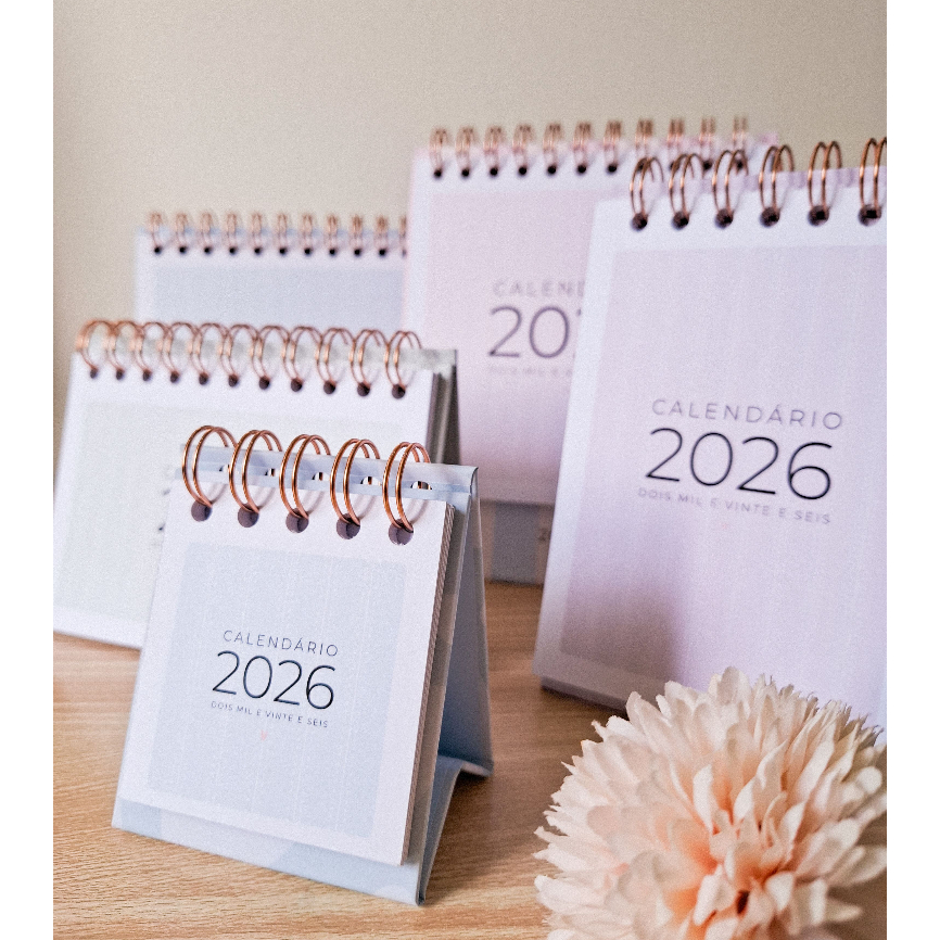 Calendário 2026 – Seu Ano Mais Organizado Começa Aqui em Oferta na Shopee